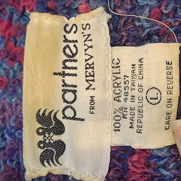 VINTAGE Partners From Mervyn's cardigan - Picture 3 of 6